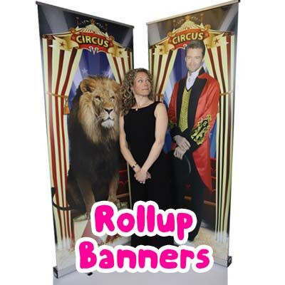 Greatest Showman Circus Banner hire