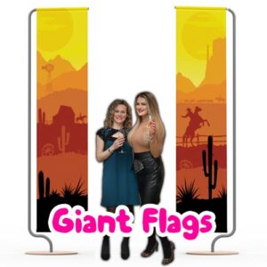 Wild West Giant Flags