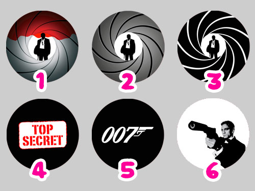 James Bond Gobo Projector - Props4Parties