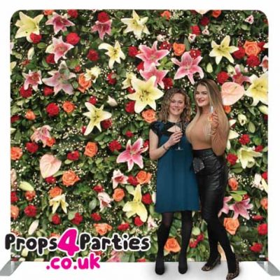 Tropical Flower Wall Hire